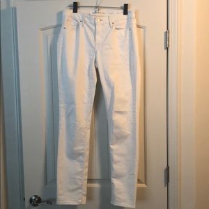 Calvin Klein white skinny jeans